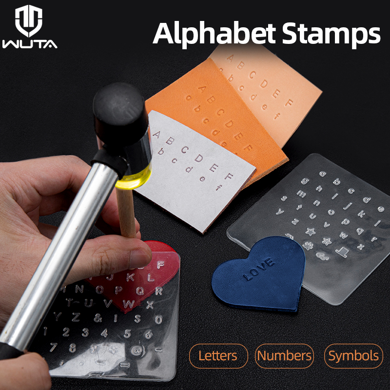 Leather Stamp Set - WUTA 3 Pcs Leather Stamping Capital