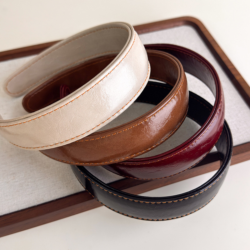 Leather Headbands Simple Solid - огляд і ціна Leatherwork Pony