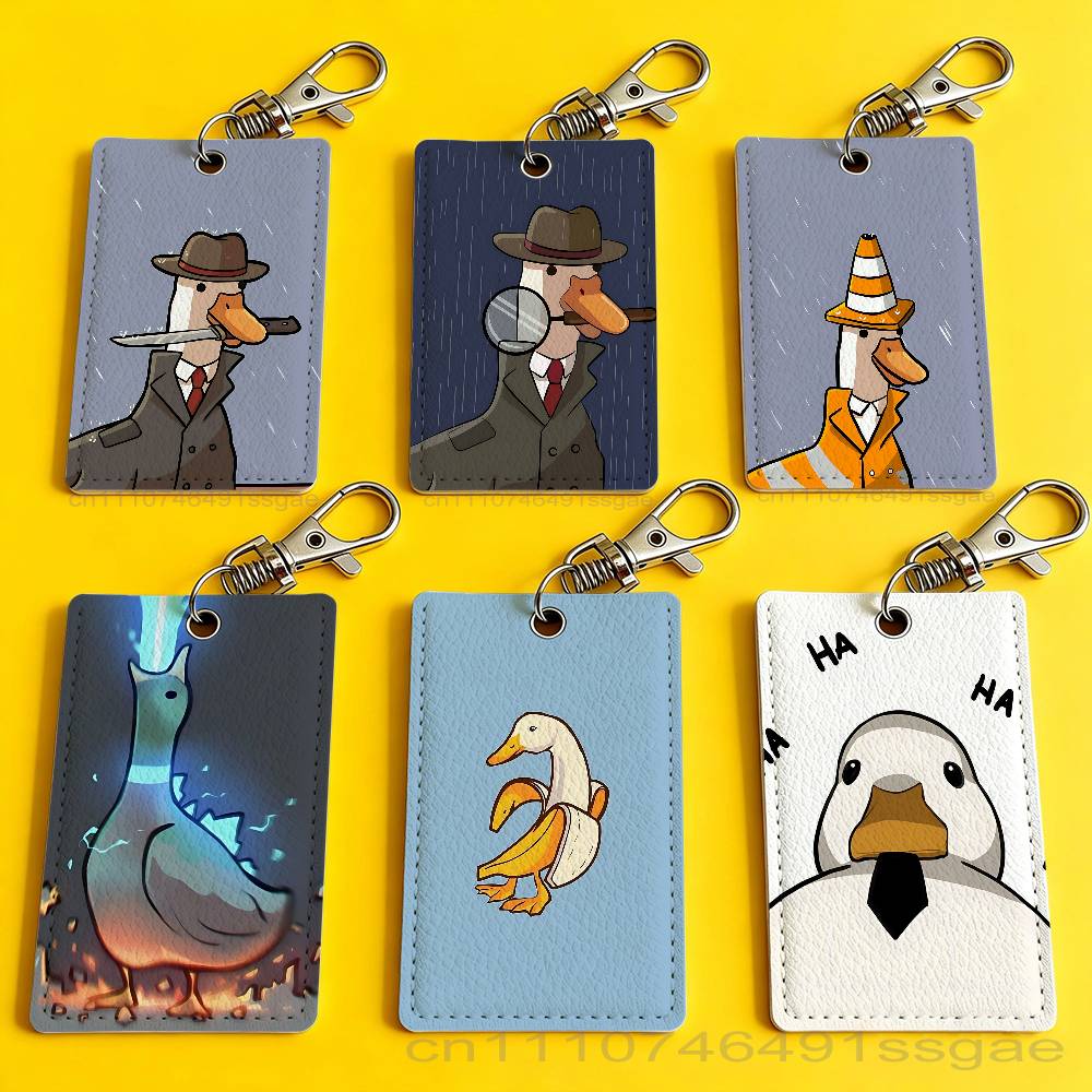 Cartoon Cute Goose Duck Badge  - огляд і ціна For Leather Work