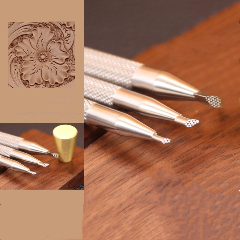 Arabesque Background Stamp Set - огляд і ціна Leather Stamp Set