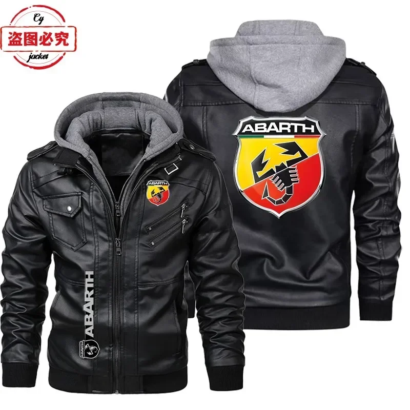 European Size Leather jacket A - огляд і ціна Leather Work Jacket With Hood