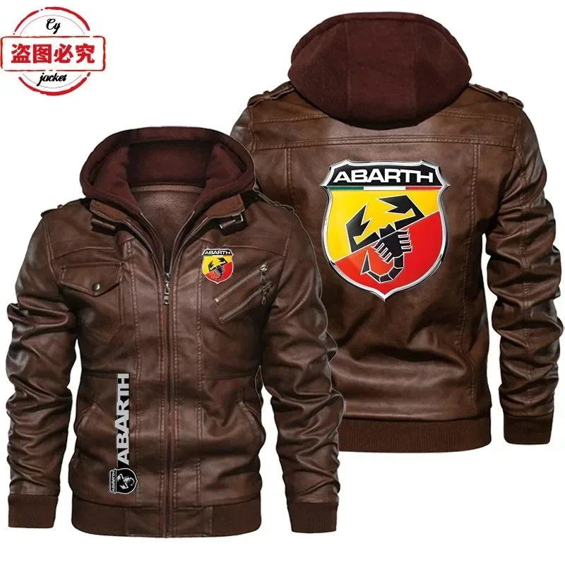 European Size Leather jacket A - огляд і ціна Leather Work Jacket With Hood