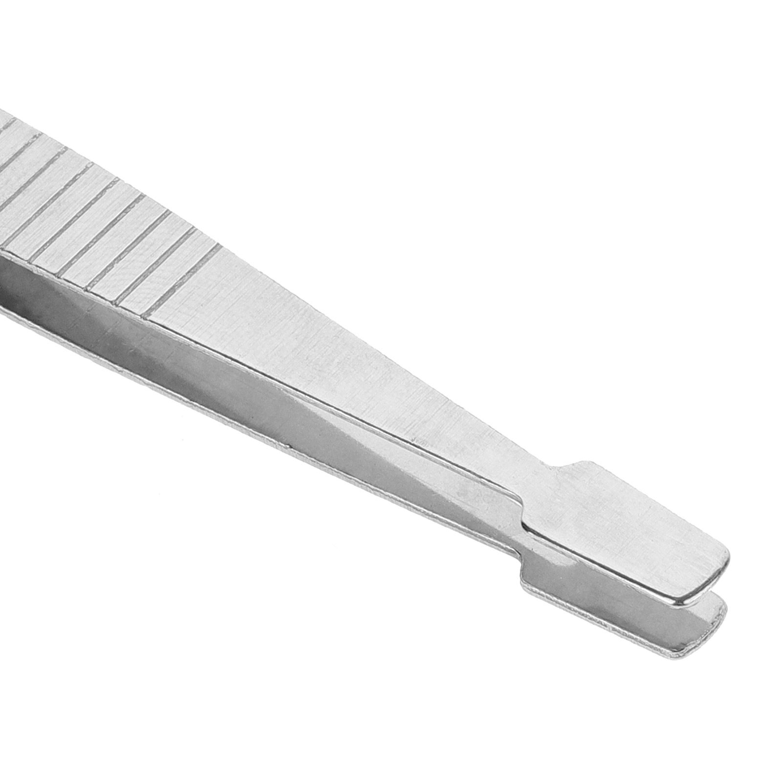 5Pcs Wide Tip Tweezers Stainle - огляд і ціна Leatherwork Hobby