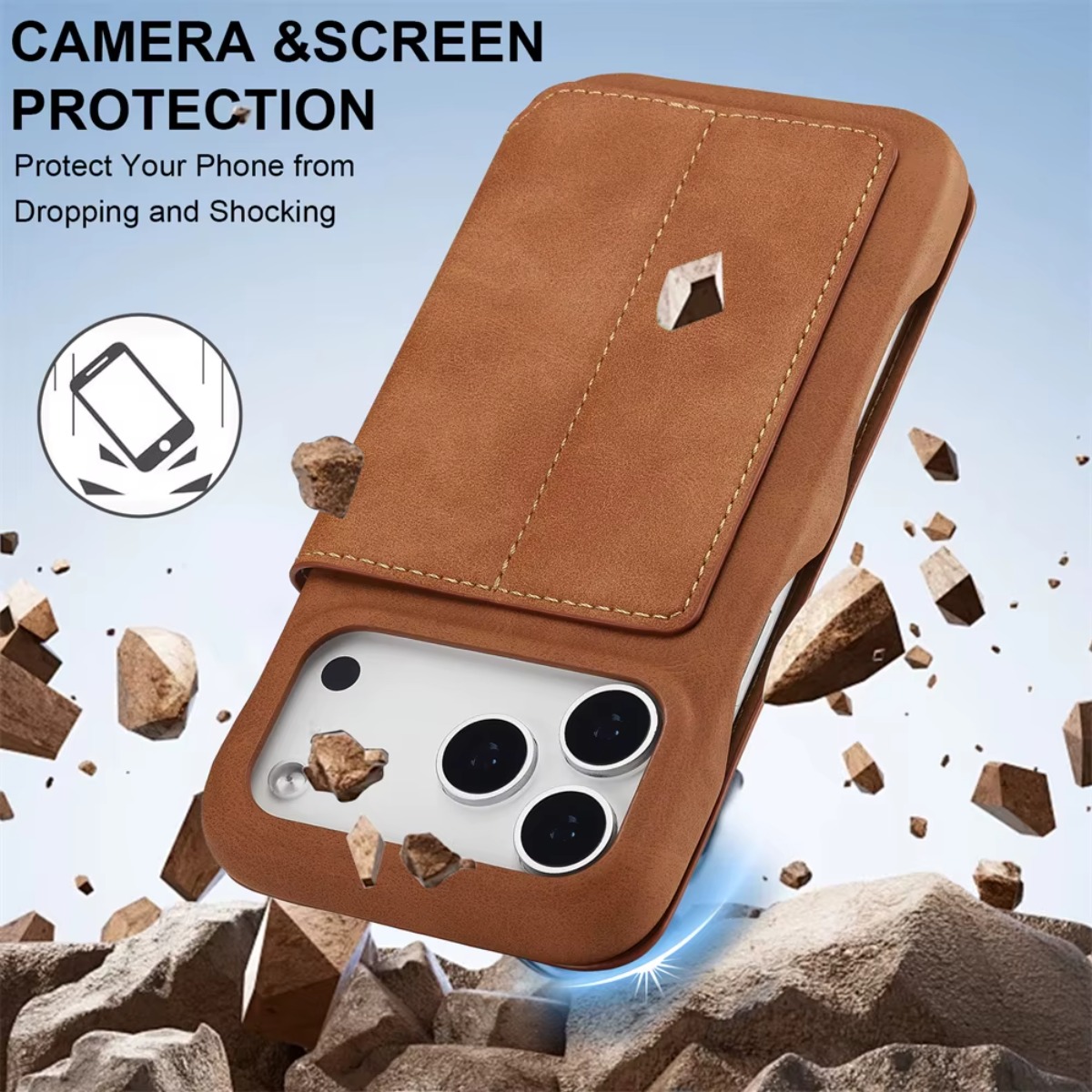 Leather Wallet Magnetic Flip C - огляд і ціна Leather X