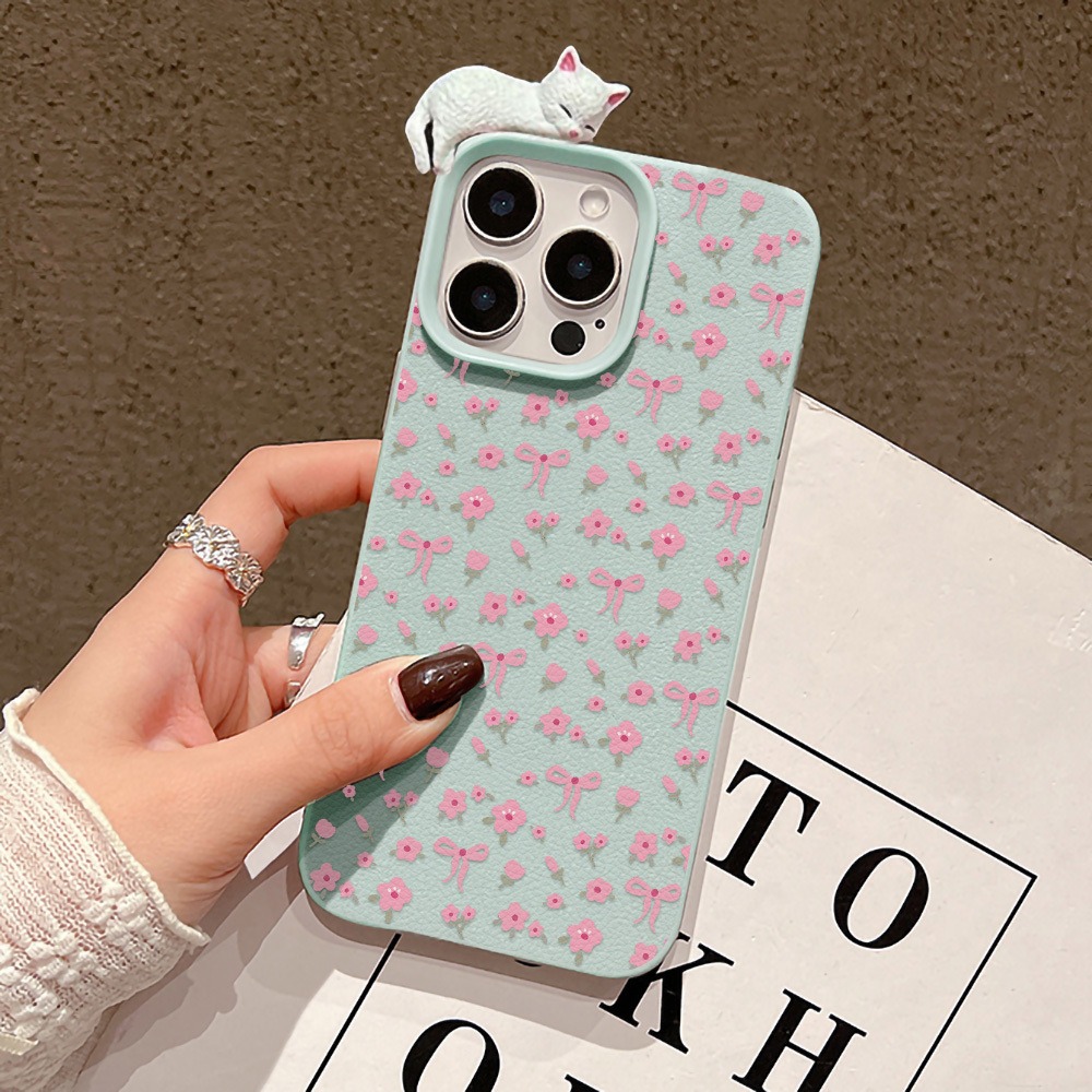 Cute Bow Flower With 3D Cute C - огляд і ціна Leather X
