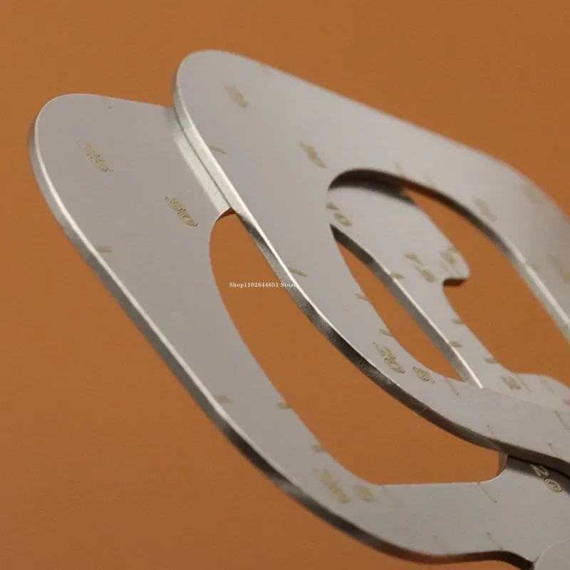 R Positioning Ruler Stainless  - огляд і ціна Leatherwork Templates