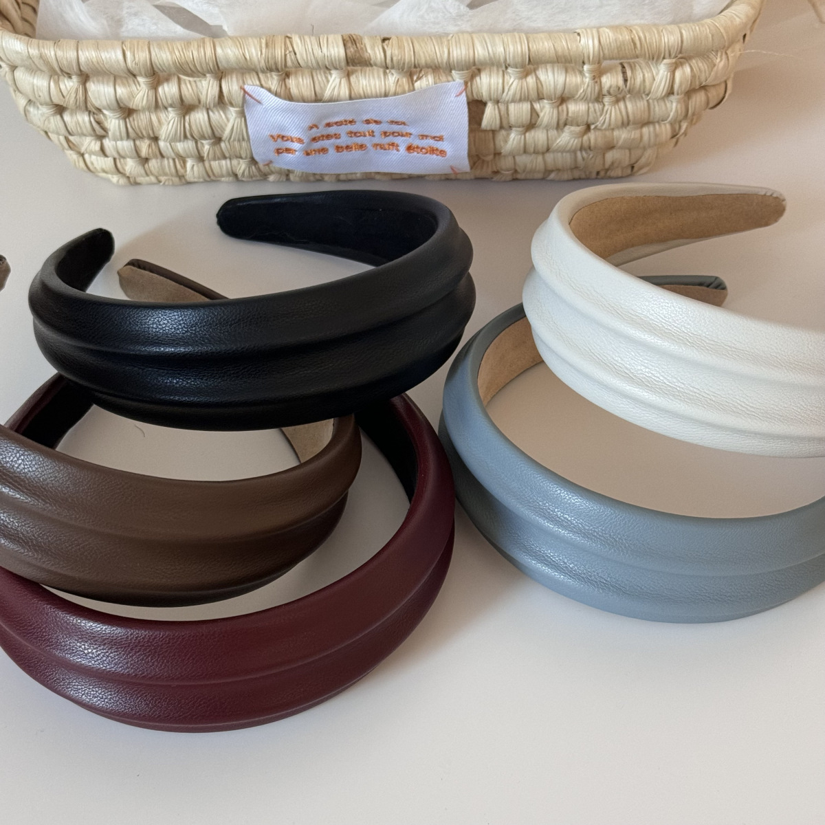 PU Leather Wide Headbands Hair - огляд і ціна Leatherwork Pony