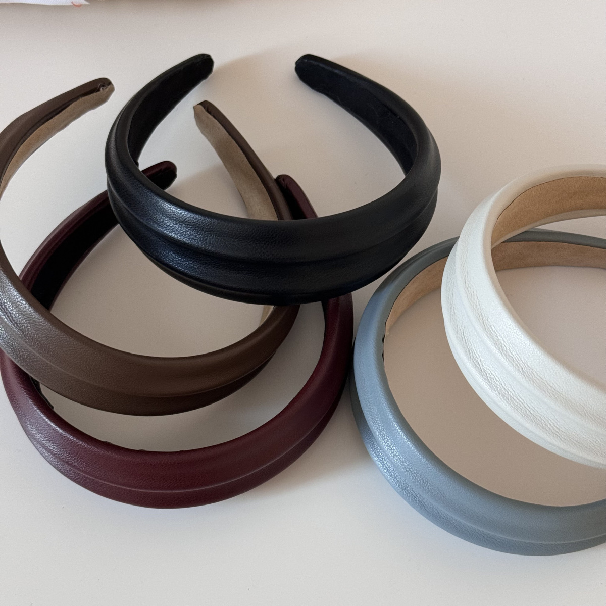 PU Leather Wide Headbands Hair - огляд і ціна Leatherwork Pony