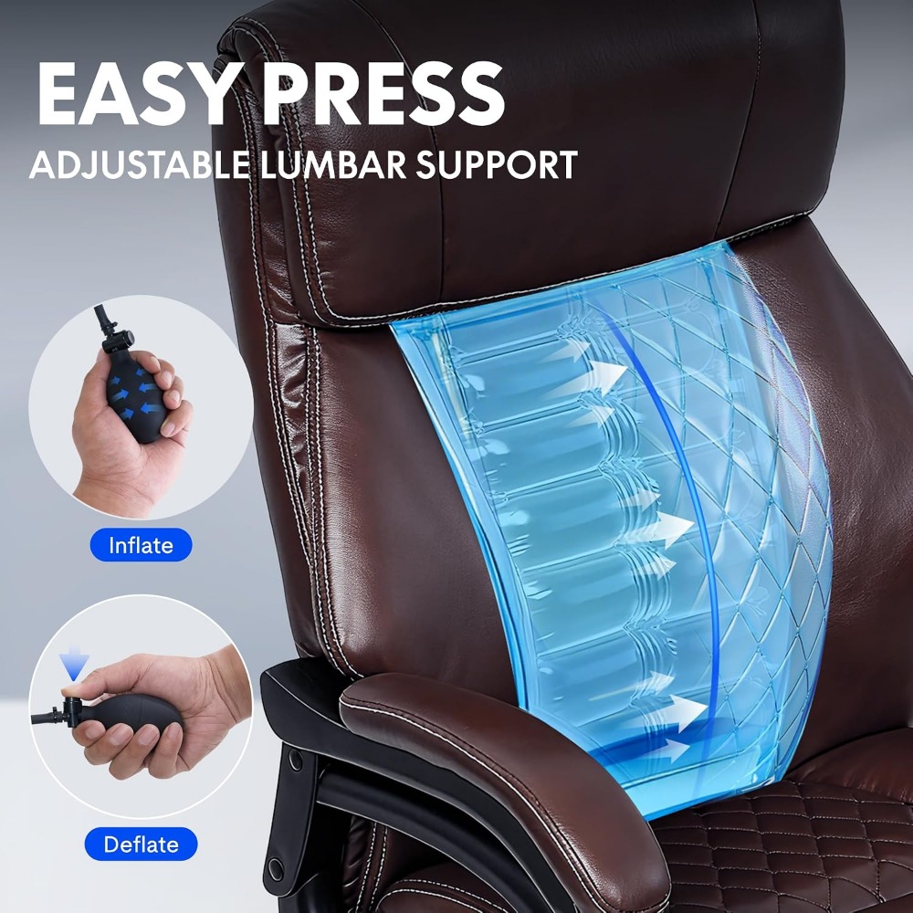 High-Capacity Office Chair for - огляд і ціна For Leather Work