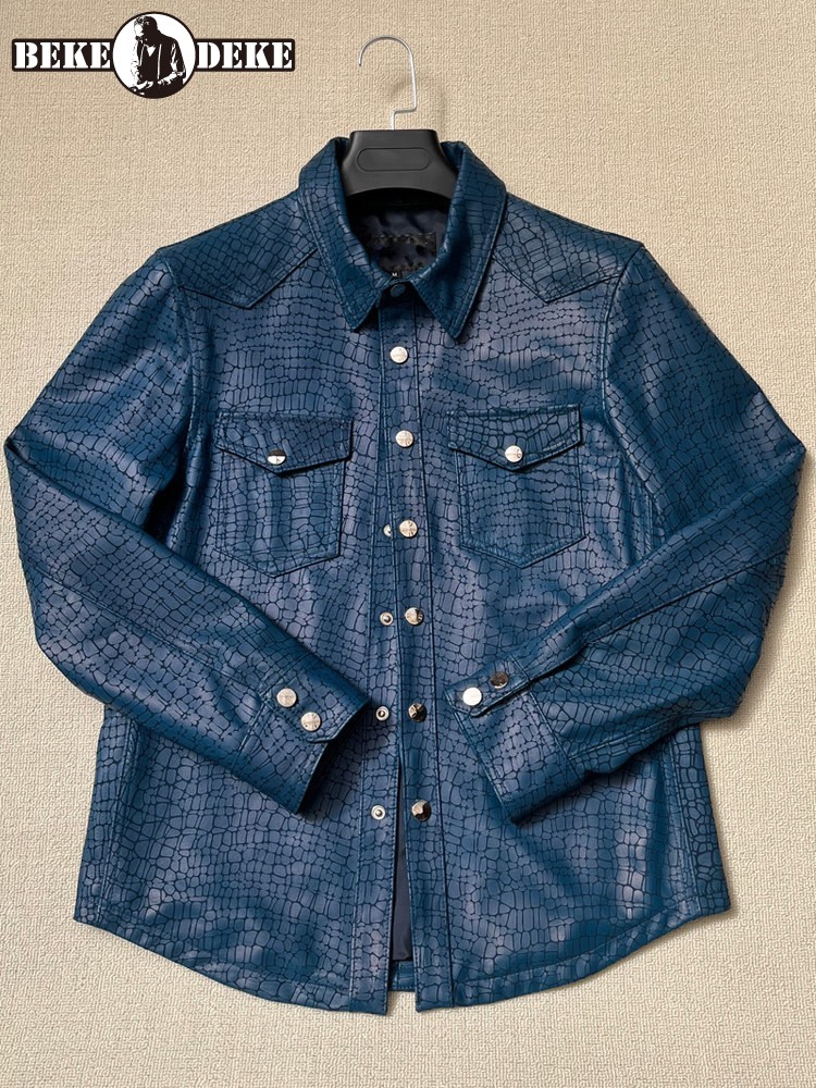 Men Spring Crocodile Pattern R - огляд і ціна Leatherwork Patterns