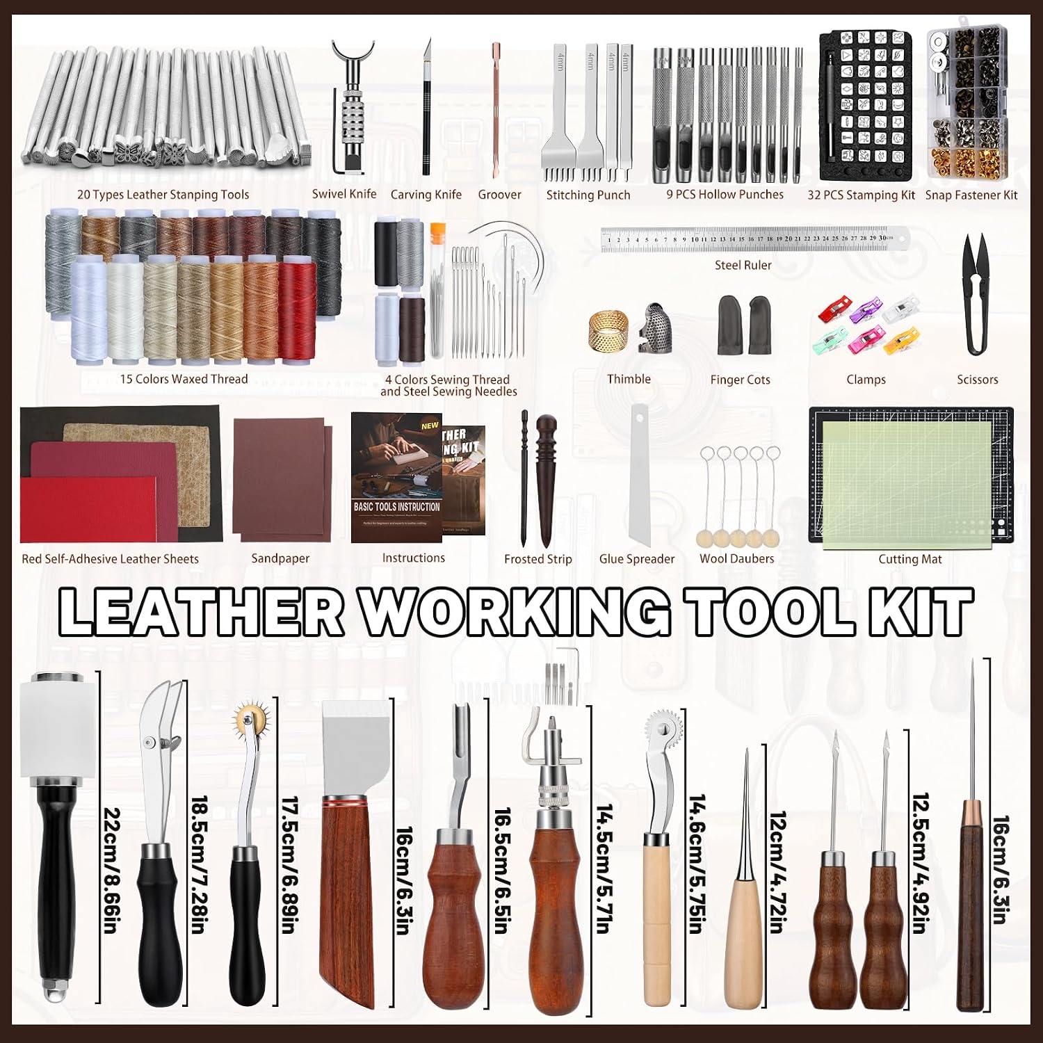 Leather Working Kit, Leather W - огляд і ціна For Leather Work