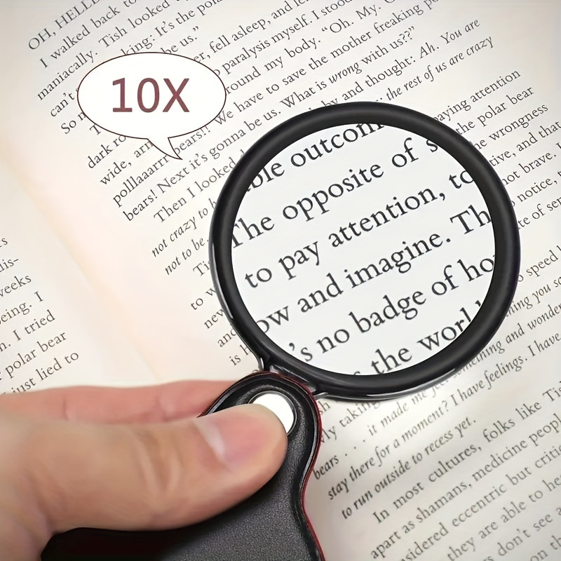 Portable Mini Folding Magnifie - огляд і ціна Leatherwork Hobby