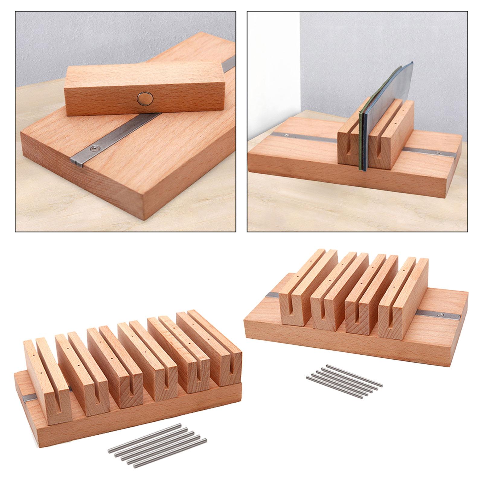 Compact Wooden Side Oil Drying - огляд і ціна Leatherwork Hobby