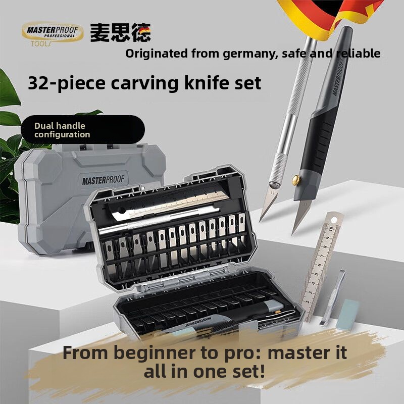 23/32Pcs Exacto Knife Set, Pre - огляд і ціна Leatherwork Hobby