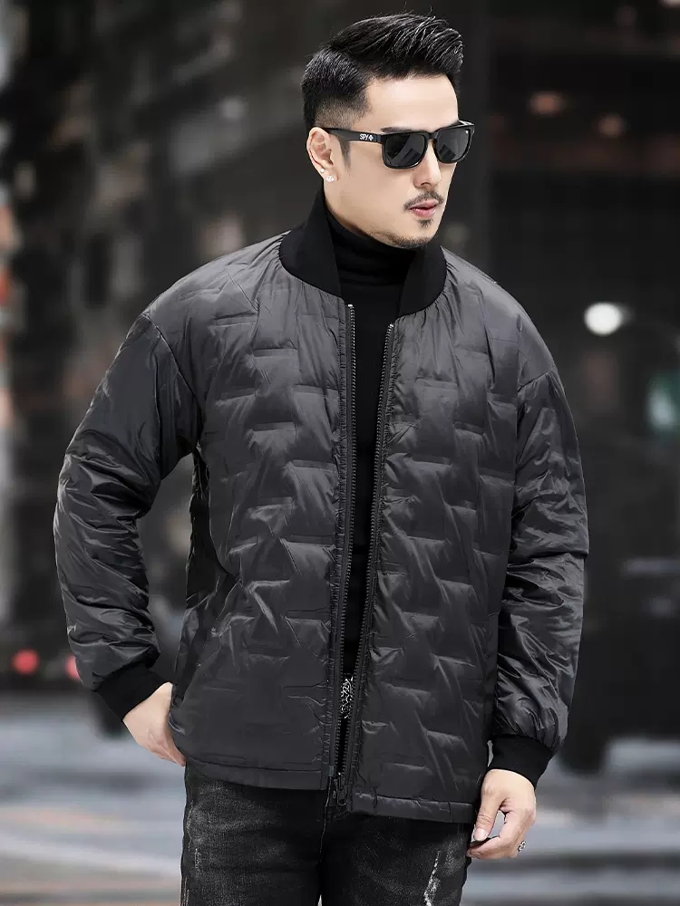 Winter Men Warm Work Down Jack - огляд і ціна Leather Work Jacket With Hood