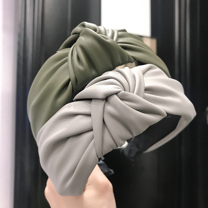 New Fashion Solid Colors Hair  - огляд і ціна Leatherwork Pony