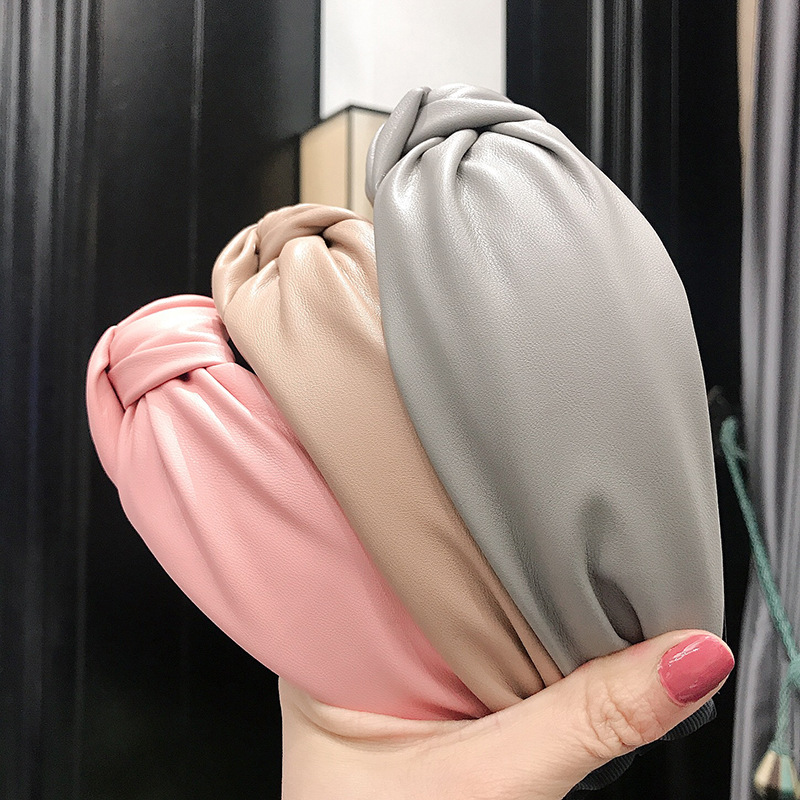 New Fashion Solid Colors Hair  - огляд і ціна Leatherwork Pony